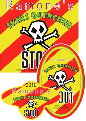 Skull Beer Labels