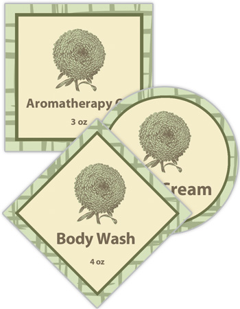 Soothing Bath and Body Labels