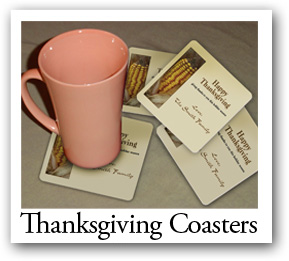 Thanksgiving Coasters