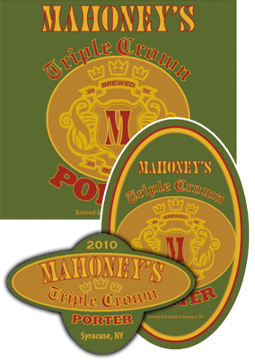 Three Crown Beer Labels