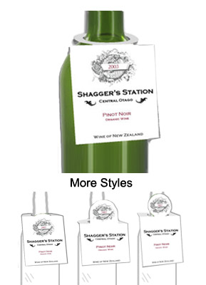 Washington Wine Bottle Tags