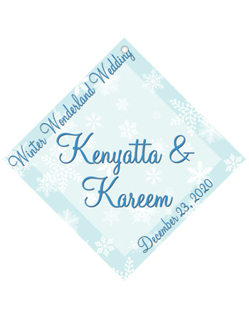 Winter Wonderland Wedding Favor Tags