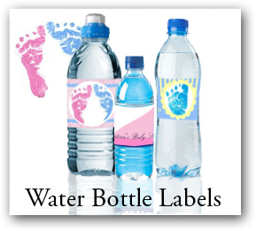 water bottle labels