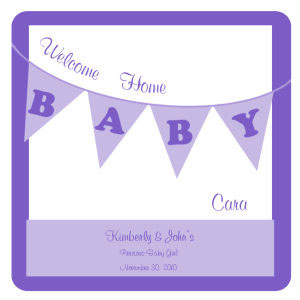 Banner Baby Coasters