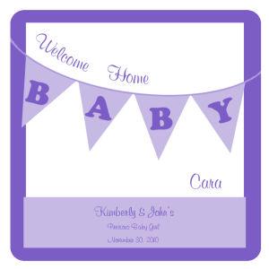 Banner Baby Coasters