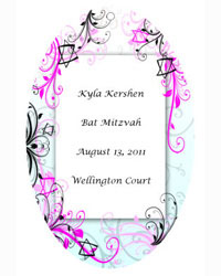 Bar Mitzvah Embellish Favor Tags