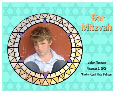 Bat & Bar Mitzvah Mosaic Puzzles