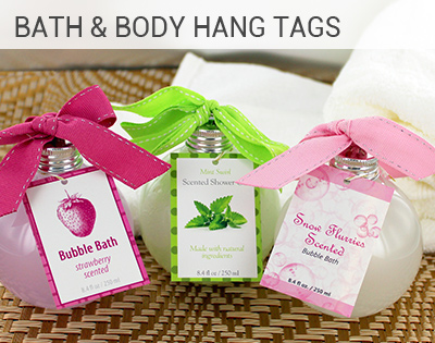 Bath & Body Hang Tag