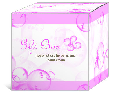 Bubbles Bath and Body Boxes