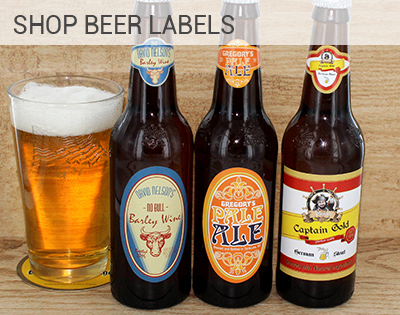 Design your own custom beer labels