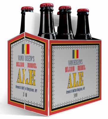 Belgian 6 Pack Beer Carrier