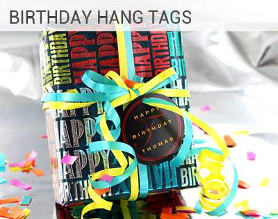 Birthday Hang Tags