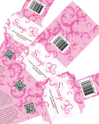 Bubbles Soap Band Labels