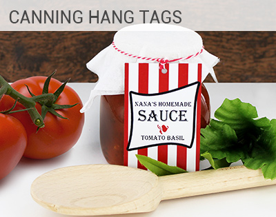 Canning Favor Tag