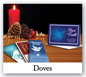 Christmas Doves Cards