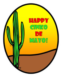 Cinco de Mayo Lables