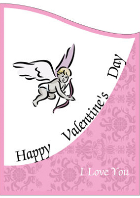 Corners Edge Valentine Labels