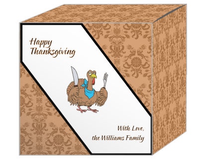 Diagonal Banner Thanksgiving Boxes