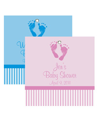 Footprints Baby Hang Tag