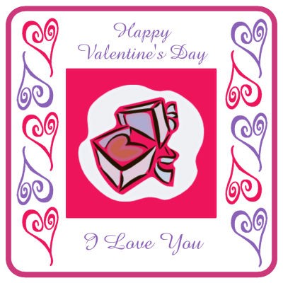 Hearts Clipart Valentine Coasters