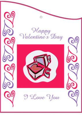 Hearts Clipart Valentine Hang Tag