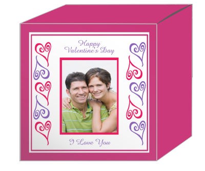 Hearts Photo Valentine Boxes