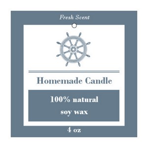 Anchor Candle Hang Tag