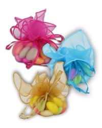 Organza Pull-String Favor Wraps