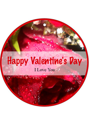 Photo Valentine Hang Tag