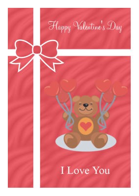 Present Valentine Labels