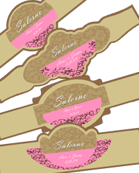 Rococo Cigar Band Labels