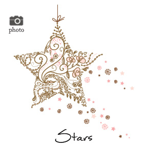 Christmas Shining Stars Family Cards