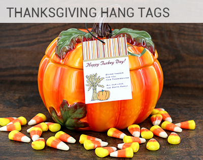 Thanksgiving Hang Tags