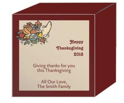 Thick Border Thanksgiving Boxes