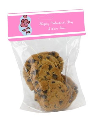 Top and Bottom Valentine Bag Toppers with bag