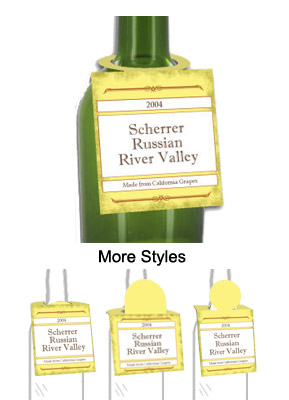 Vermont Wine Bottle Tags