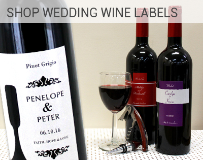 Wedding Wine Labels