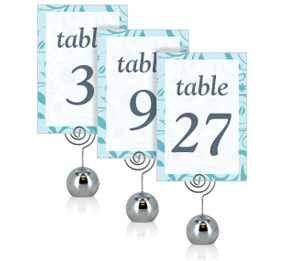 Serenity Wedding Table Numbers