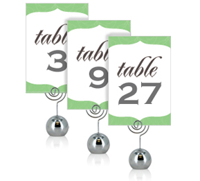  Wedding Table Numbers