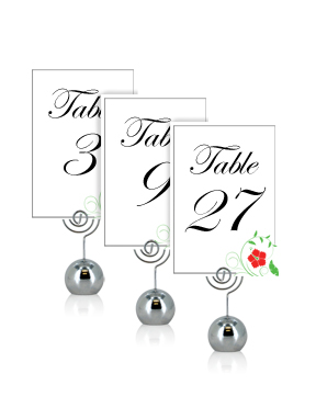 Floral Custom diy table numbers for wedding, DIY Table Numbers