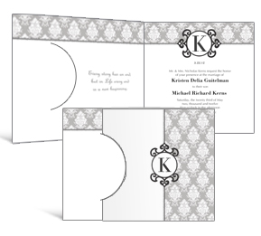 Monogram Wedding Stationery