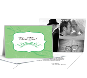  wedding Thank you notes cards