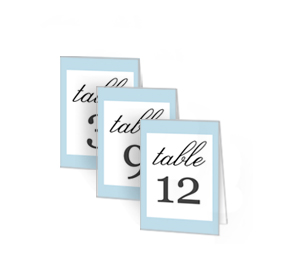 Memorable Custom DIY table numbers for wedding, DIY wedding table decor