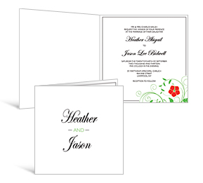 Floral Wedding Stationery