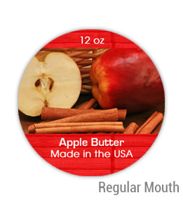 Apple Butter Regular Mouth Ball Jar Topper Insert