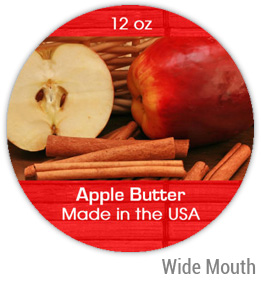 Apple Butter Wide Mouth Ball Jar Topper Insert