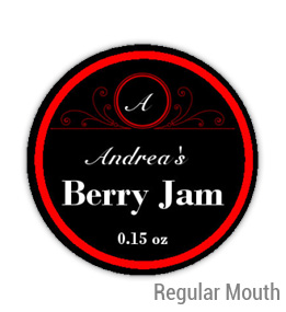 Berry Jam Regular Mouth Ball Jar Topper Insert