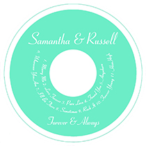 Classical CD Wedding Labels