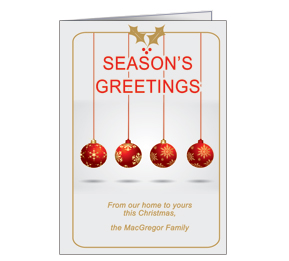Personalized Unique Business Christmas Cards and Corporate Holiday