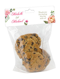 Floral Elegant Summer Poppy Wedding Bag Topper